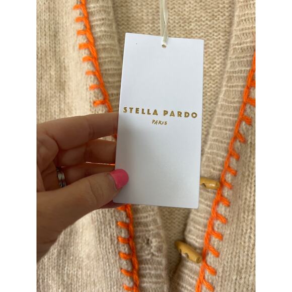 NWT Stella Pardo Lea Sleeveless Ribbed V-Neck Sweater Vest Blouse Top Sz: Medium - Picture 5 of 8